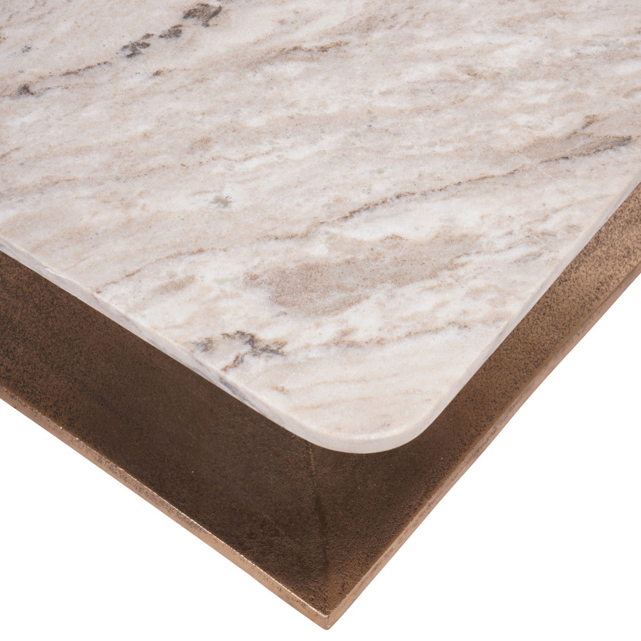 Eliano Square Marble Coffee Table – 70cm