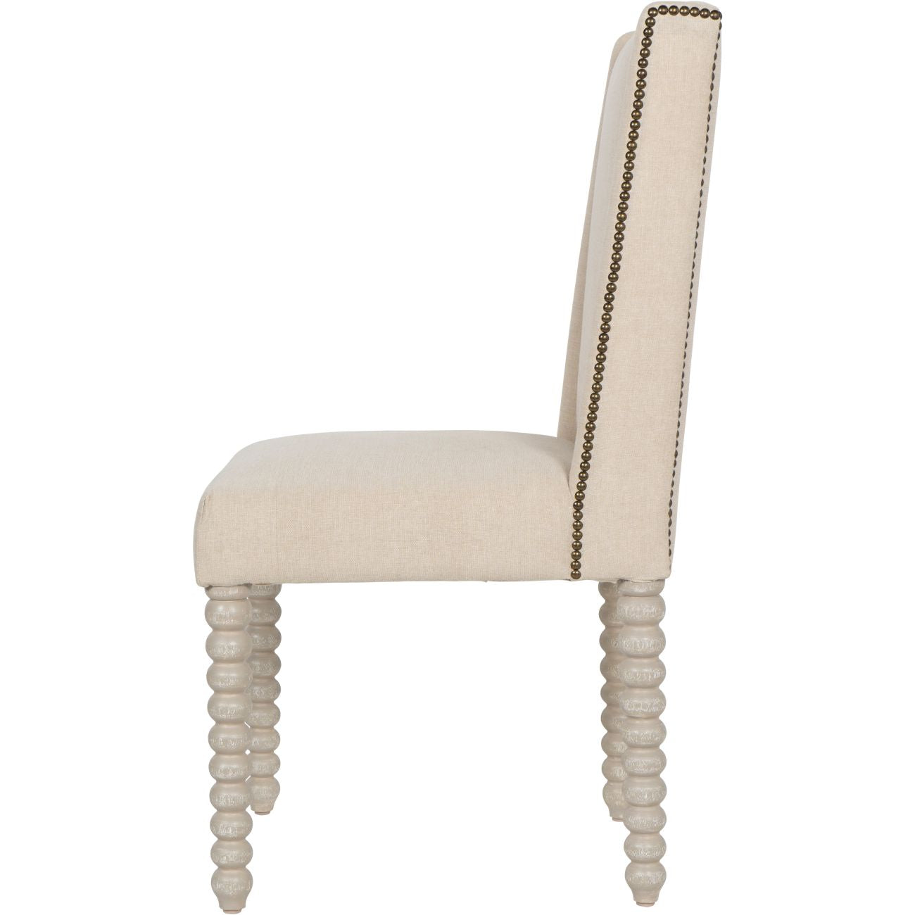Elowen Upholstered Dining Chair – Cream