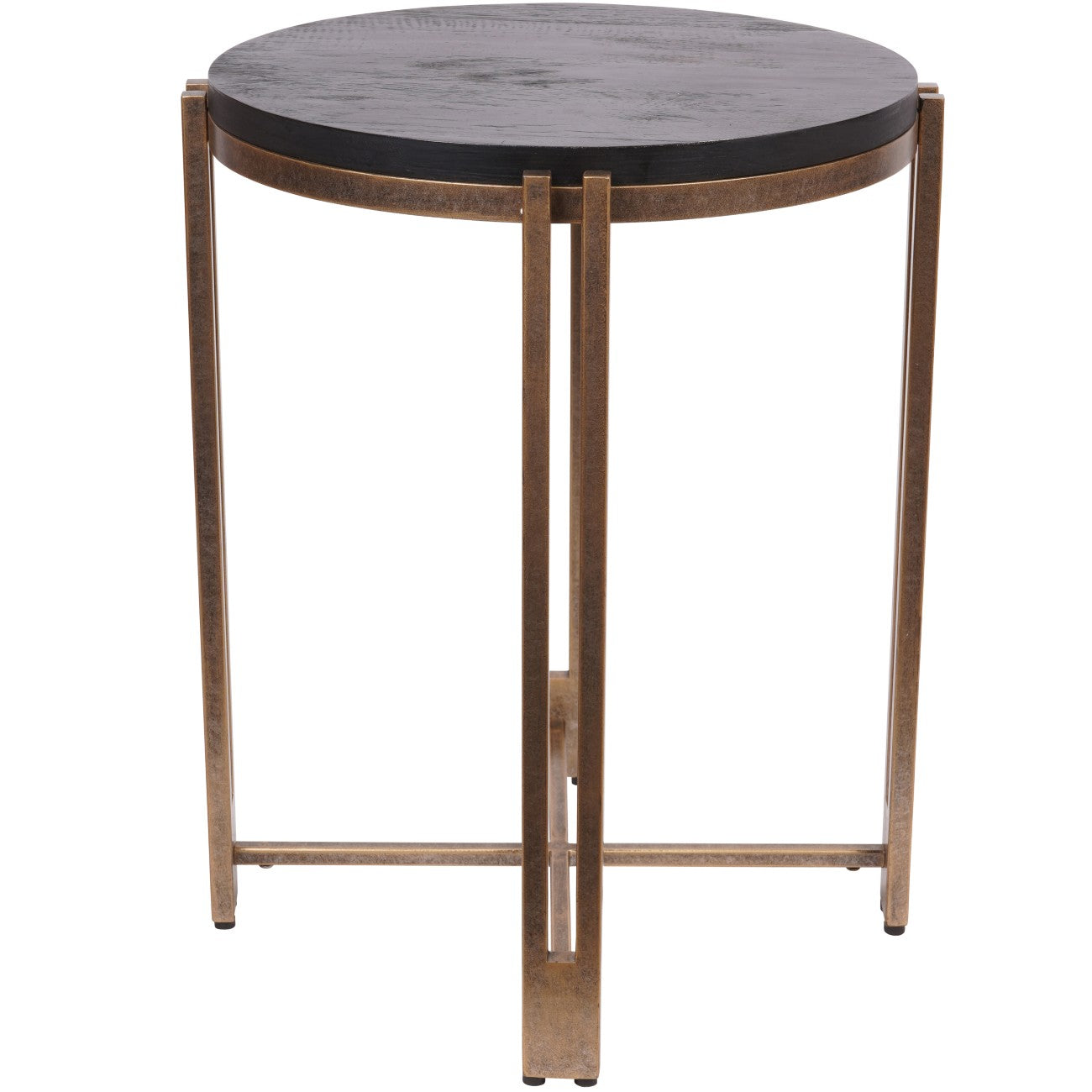 Kensington Sandblasted Round Side Table