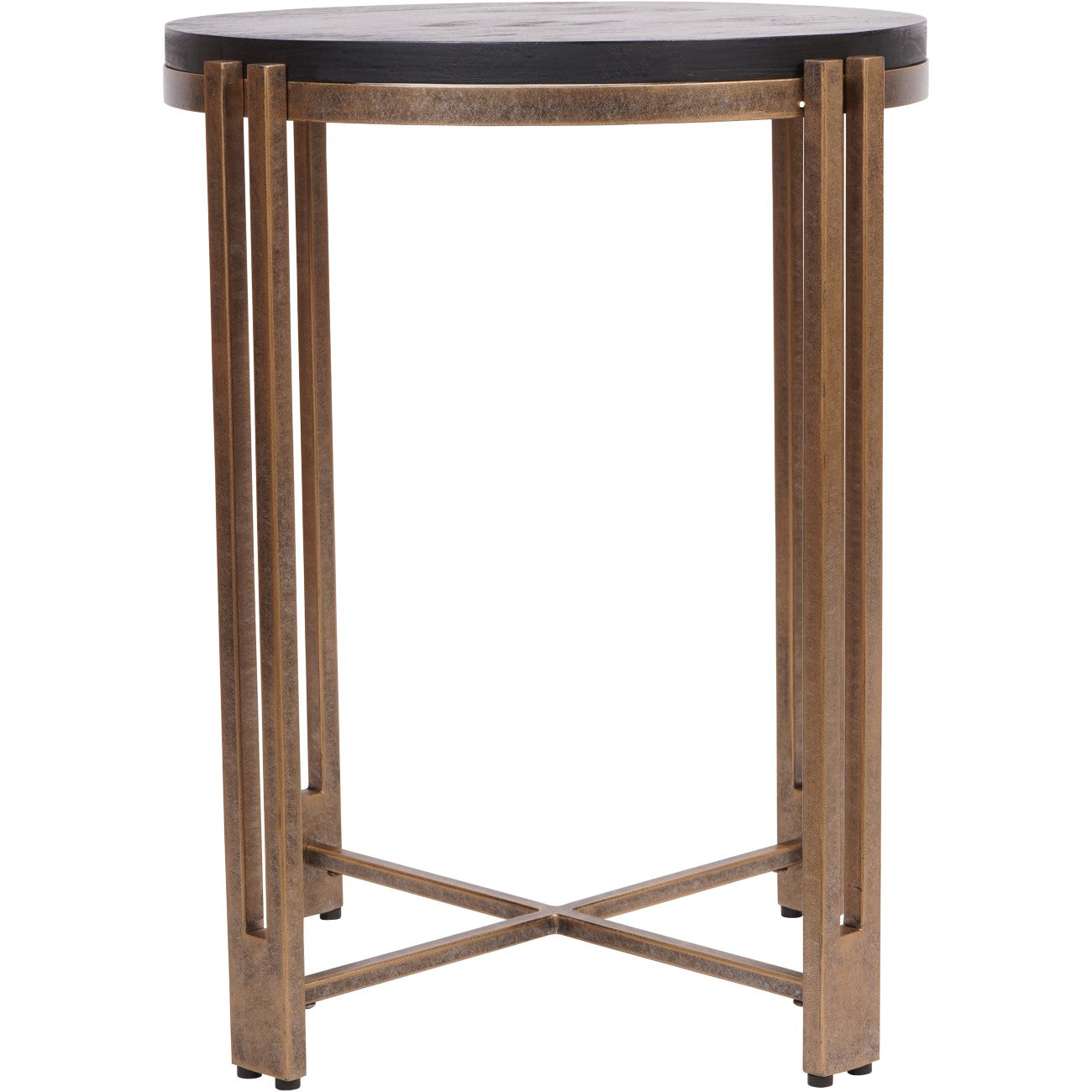 Kensington Sandblasted Round Side Table