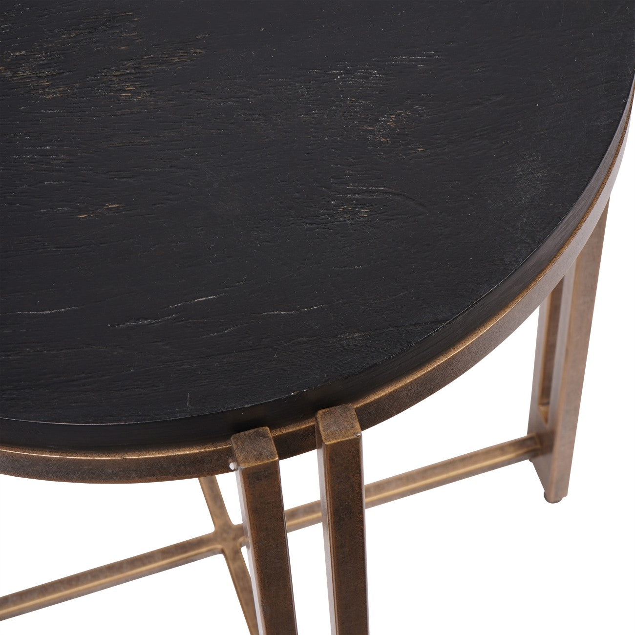 Kensington Sandblasted Round Side Table