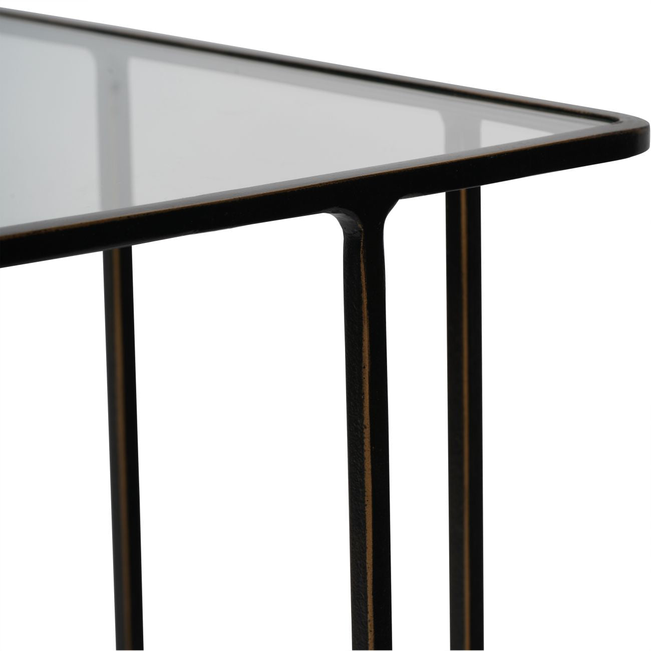 Nero Duo Clear-Top Nesting Tables