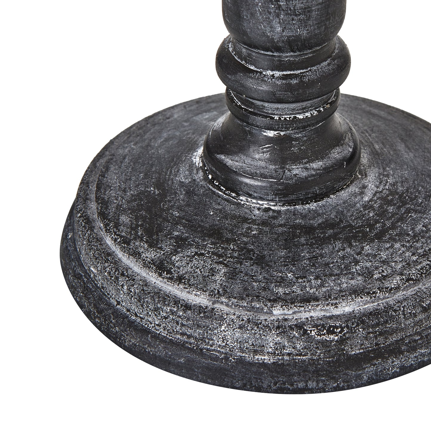 Noir Column Linen Table Lamp