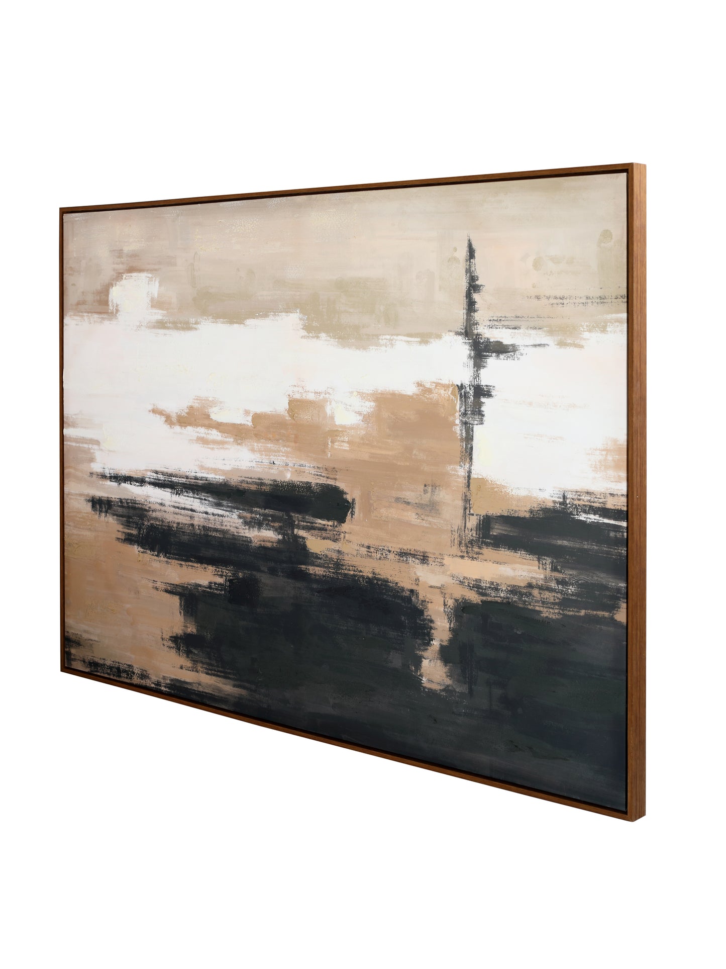 Quiet Horizon Framed Canvas