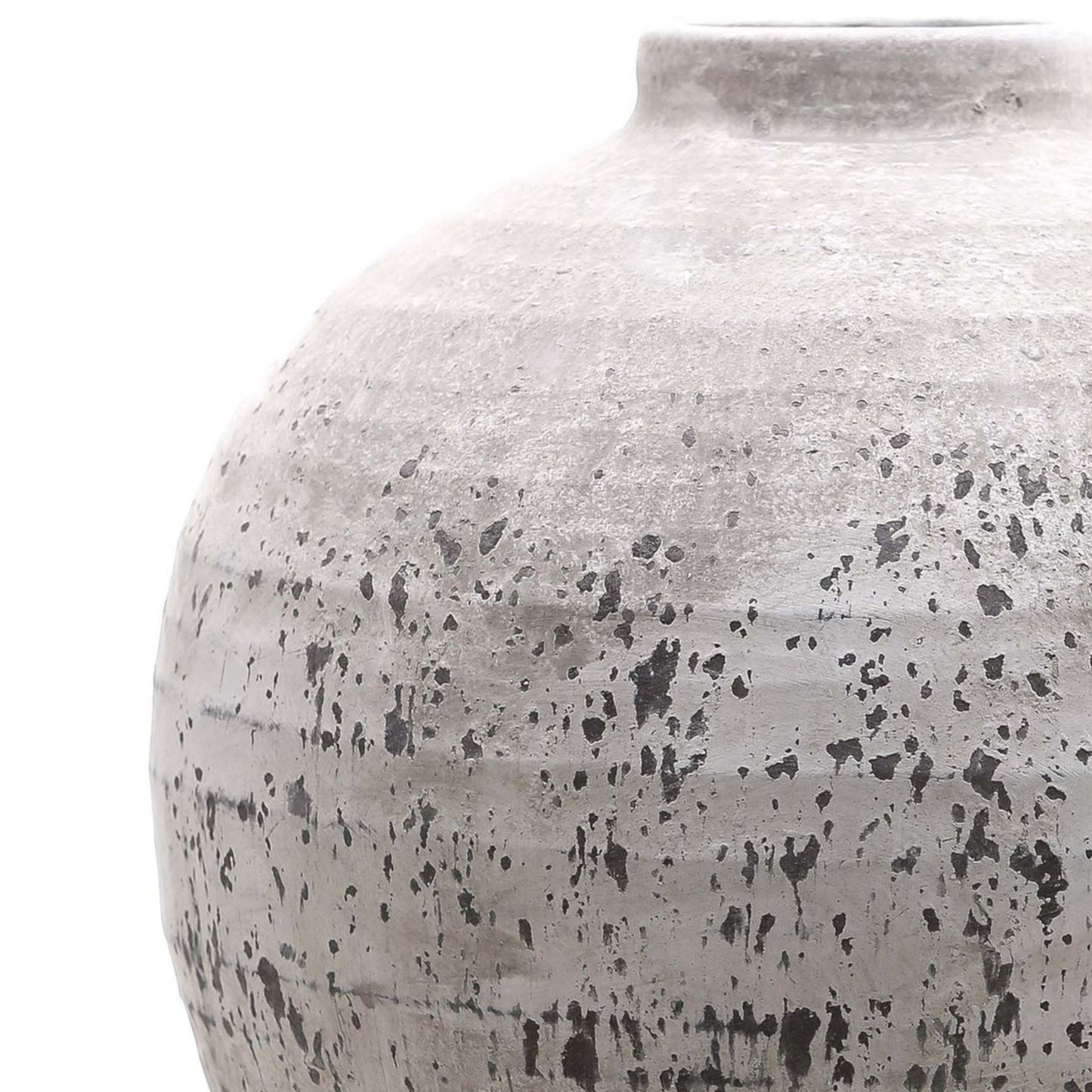 Sierra Cracked Stone Vase