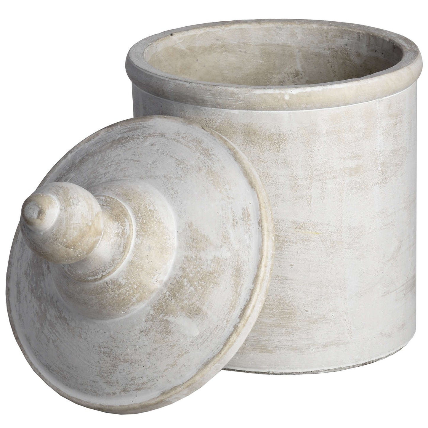 The Atelier White Stone Cannister
