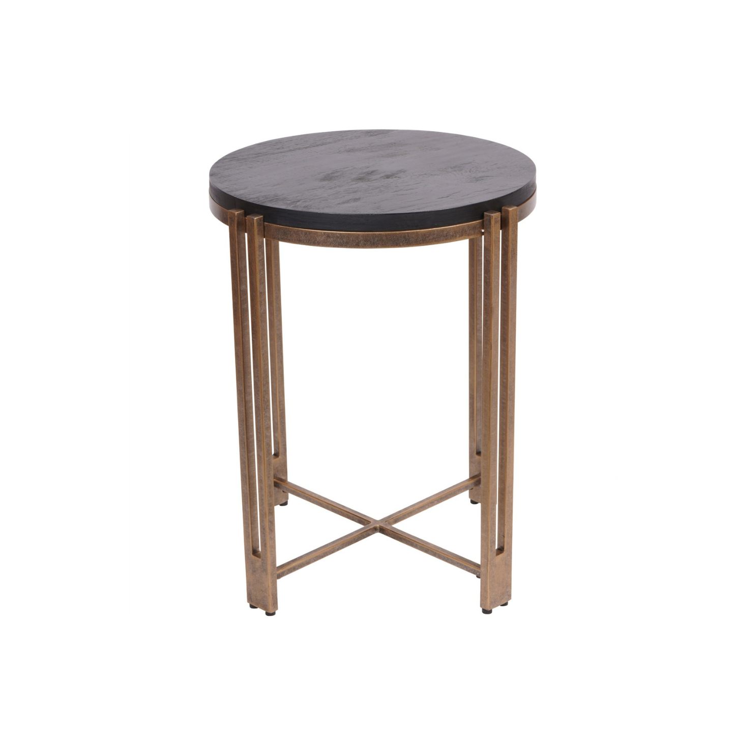 Kensington Sandblasted Round Side Table