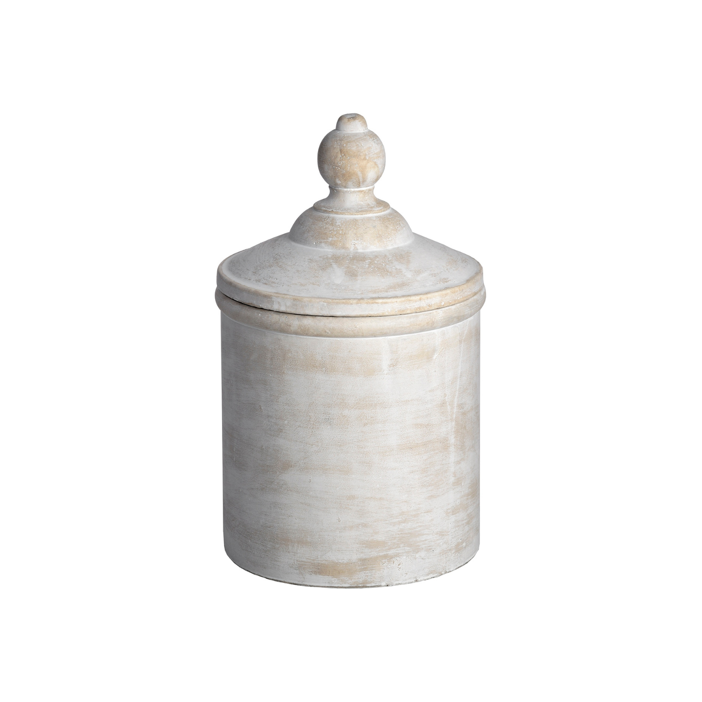 The Atelier White Stone Cannister