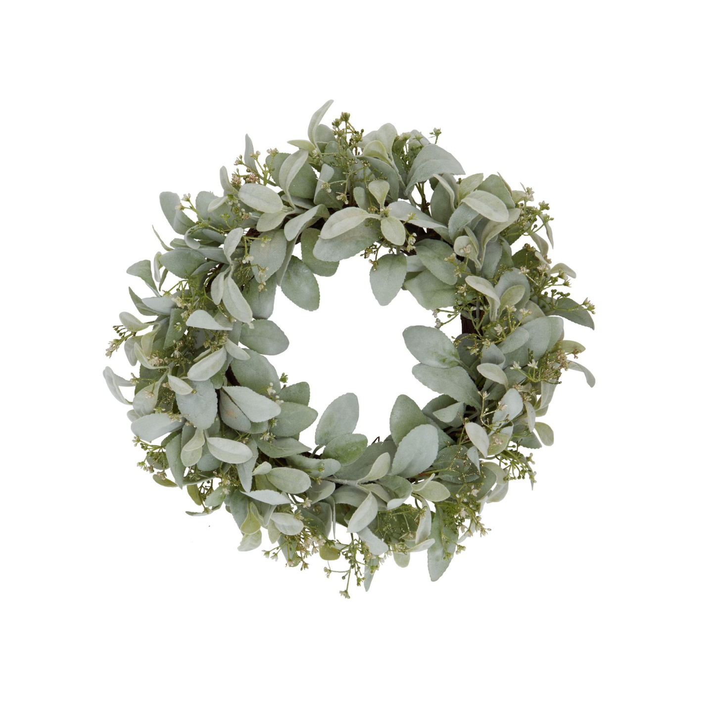 The Frosted Meadow Lamb’s Ear Wreath