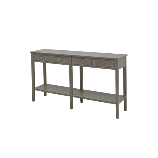 The Serene Four-Drawer Console Table
