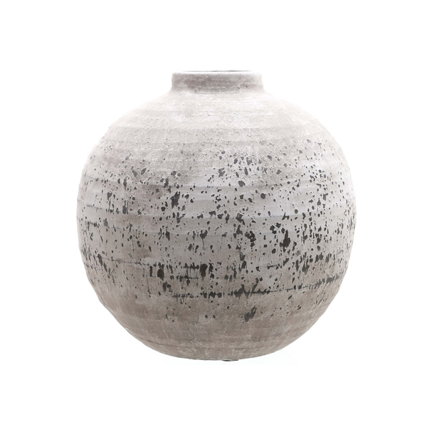 Sierra Cracked Stone Vase