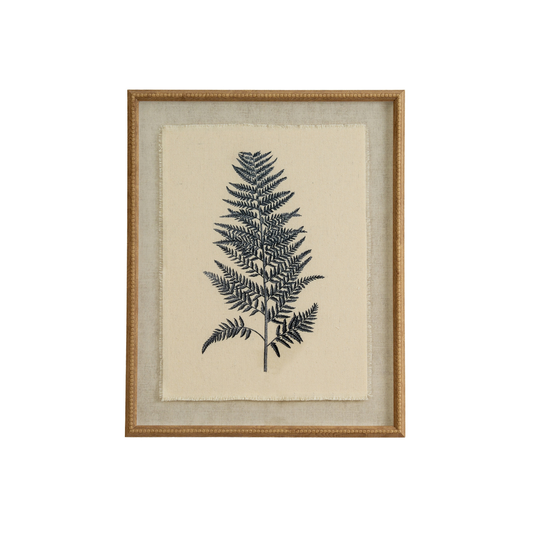 Botanica Beech Fern Linen Art