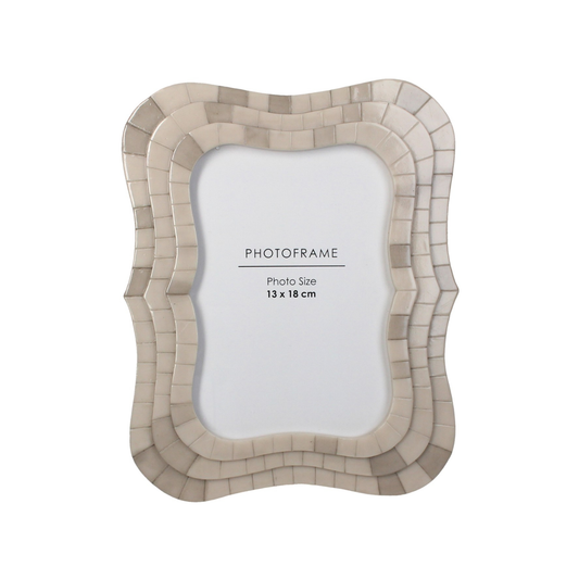 Tilewave Mosaic Ivory Photo Frame 5x7