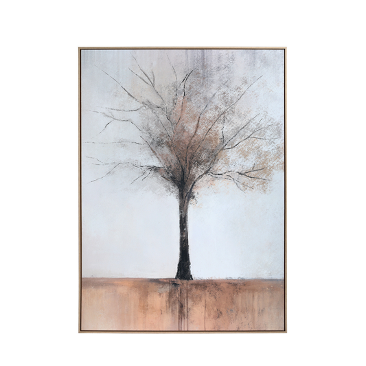 Solitude Tree Textured Canvas – 100x140cm