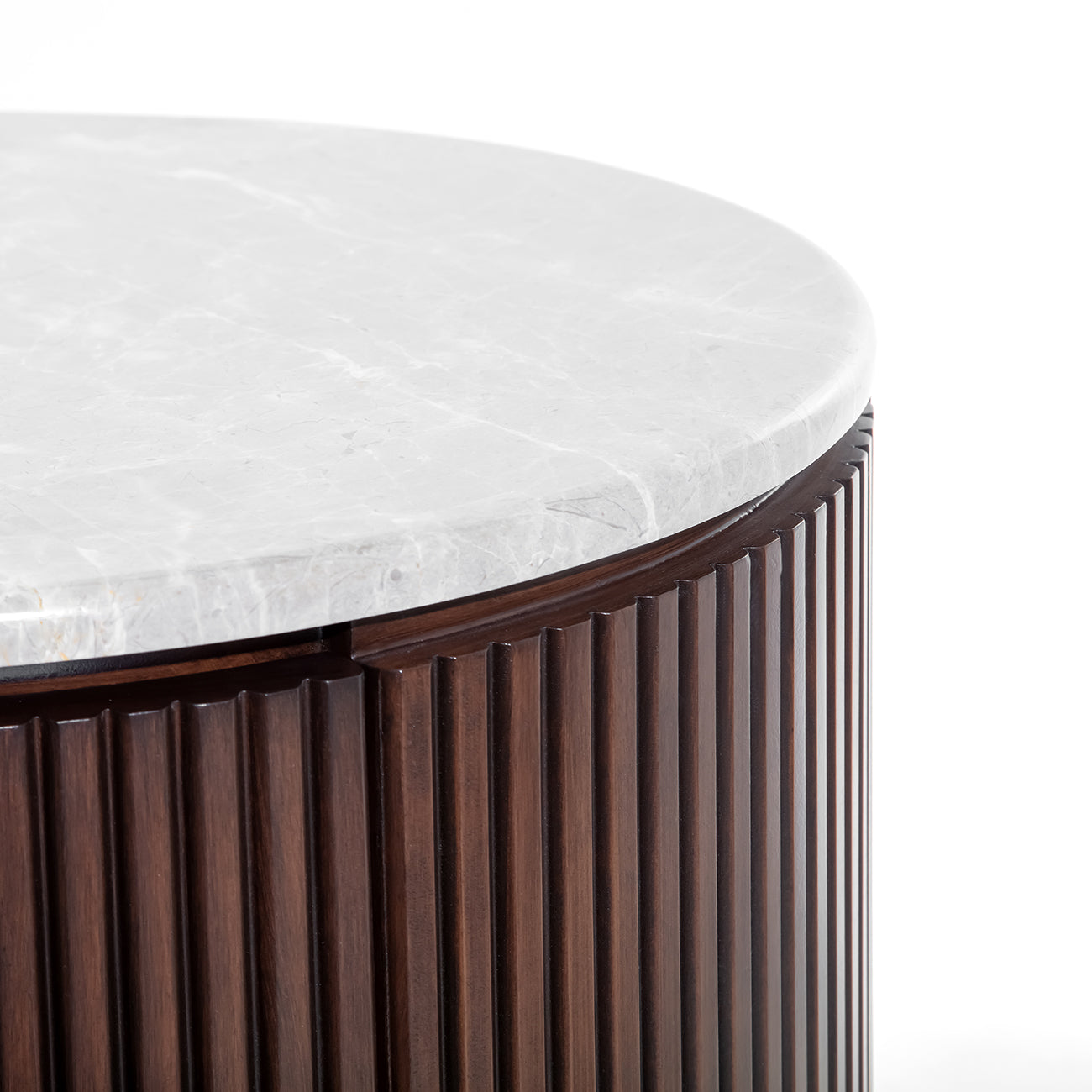 Opera Fluted Bedside Table