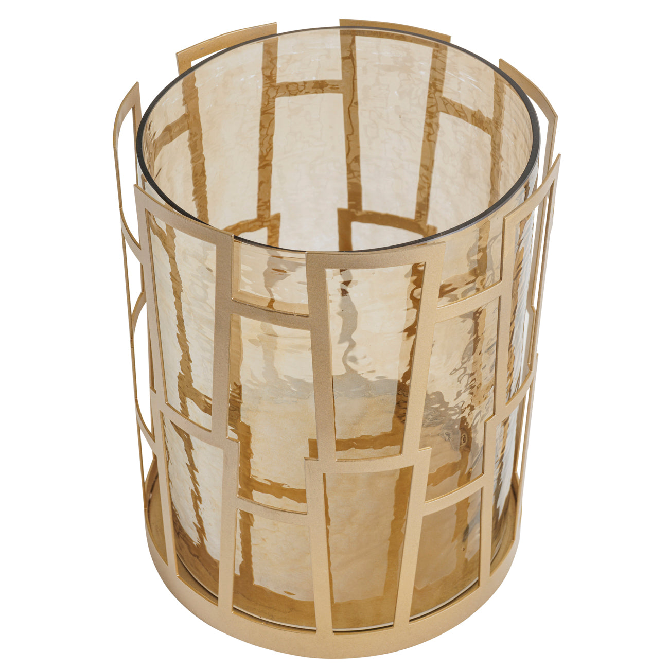 Valen Smoked Glass Lantern