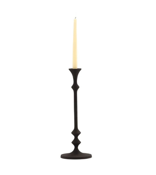 Black Tall Candle Holder