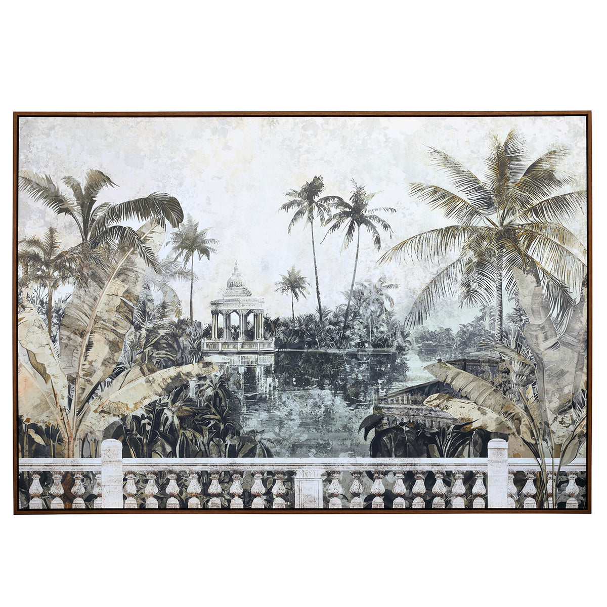Tidal Framed Landscape Canvas — 100x140cm